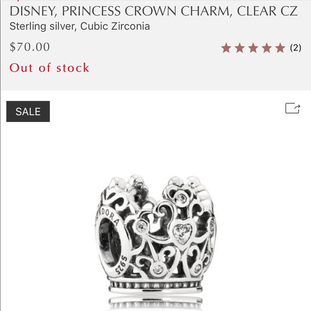 Pandora charm